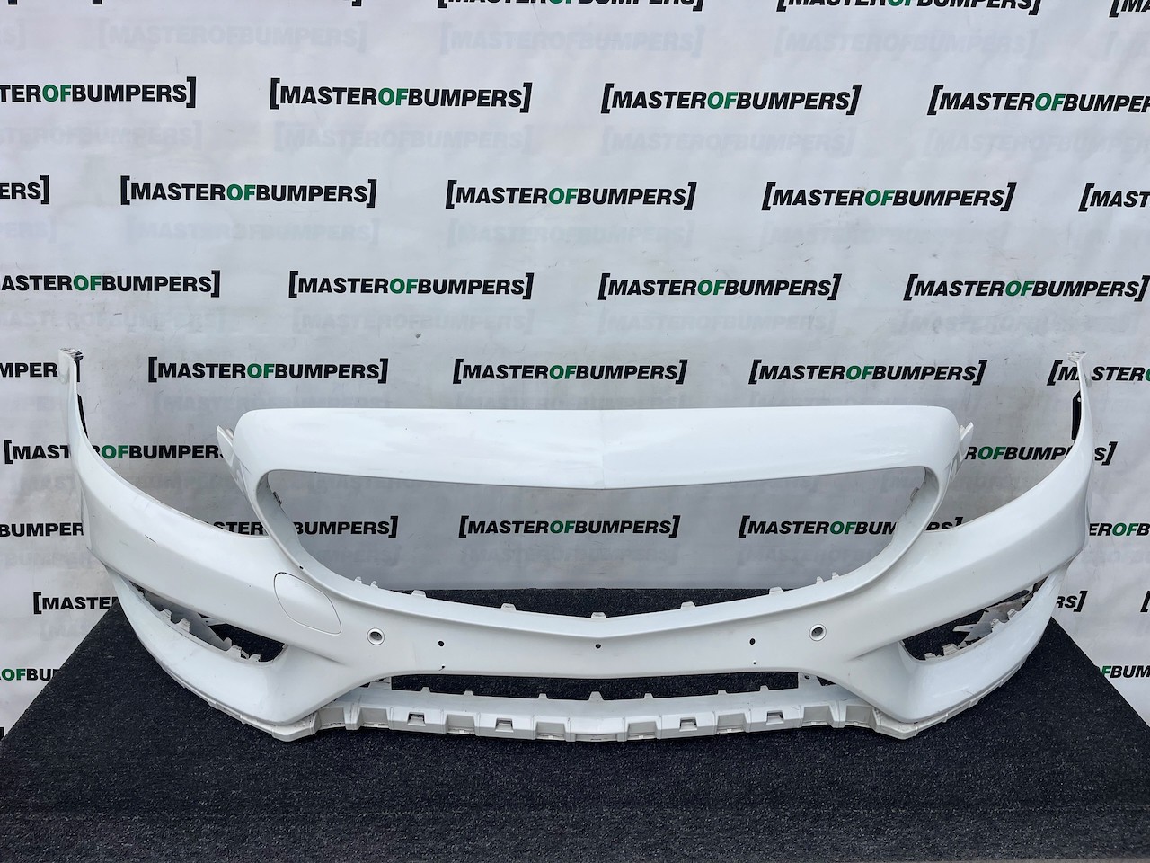 Mercedes C Class Amg Sport A205 2015-2018 Front Bumper 6 Pdc Genuine [e431]
