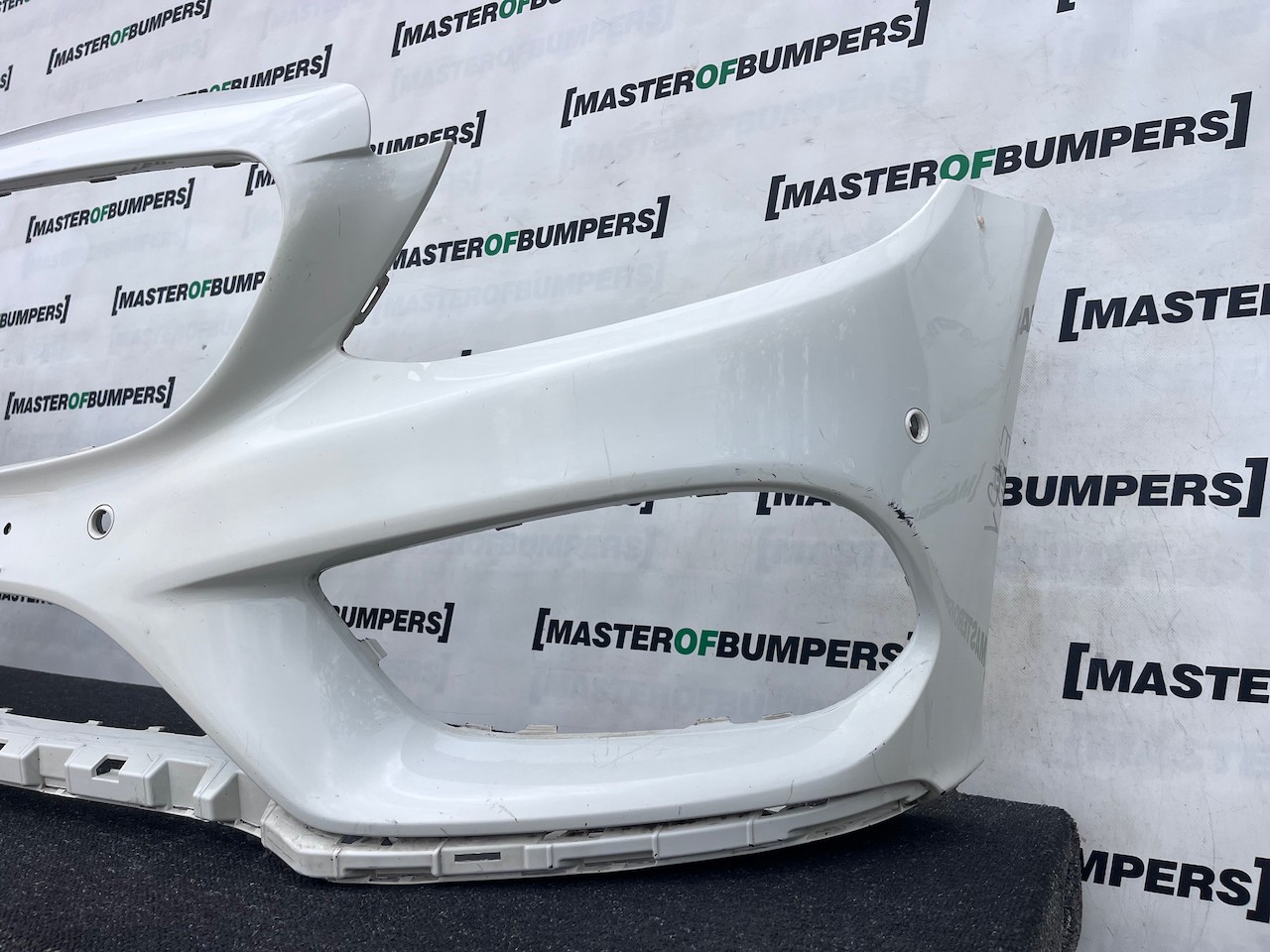 Mercedes C Class Amg Sport A205 2015-2018 Front Bumper 6 Pdc Genuine [e431]