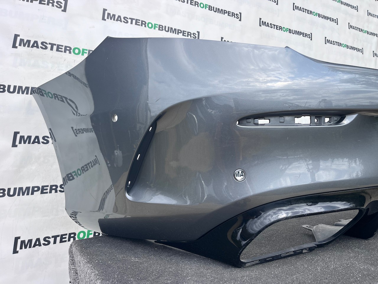 Mercedes C63 Amg Coupe Cabrio A205 2017-2023 Rear Bumper 6 Pdc Genuine [e446]