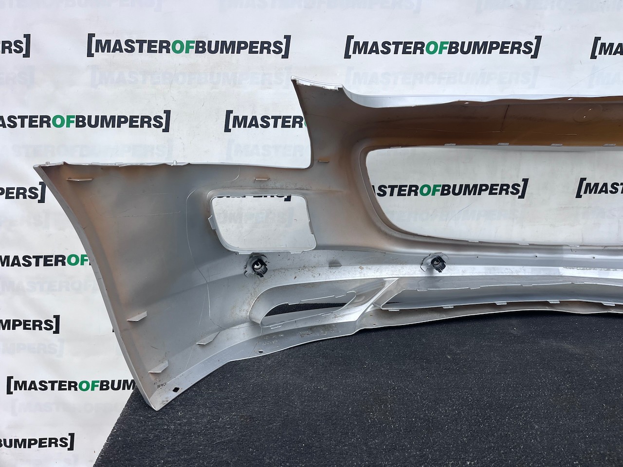 Mercedes Benz Sls Amg A197 2010-2014 Front Bumper Silver 4 Pdc Genuine [e478]