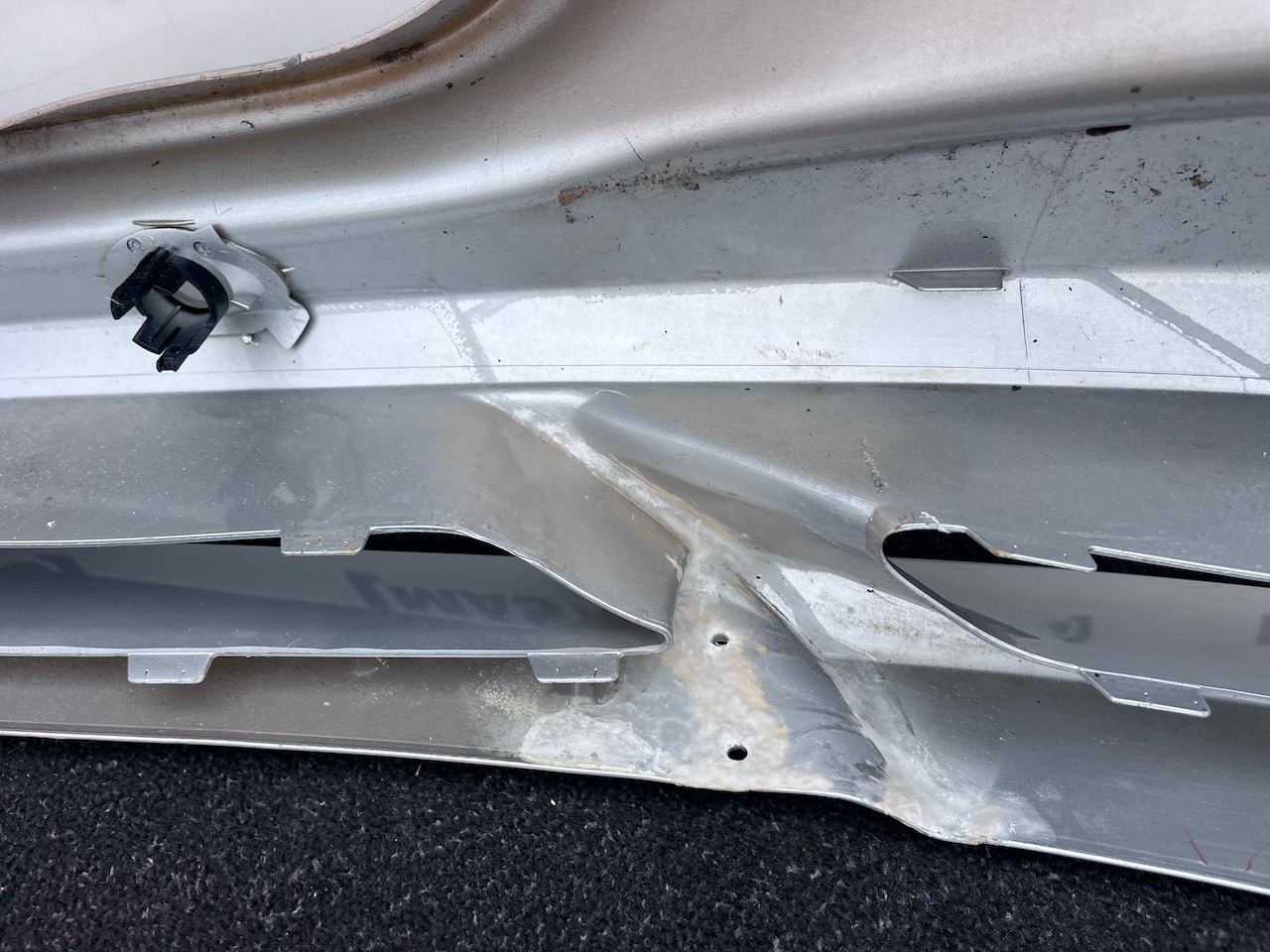 Mercedes Benz Sls Amg A197 2010-2014 Front Bumper Silver 4 Pdc Genuine [e478]