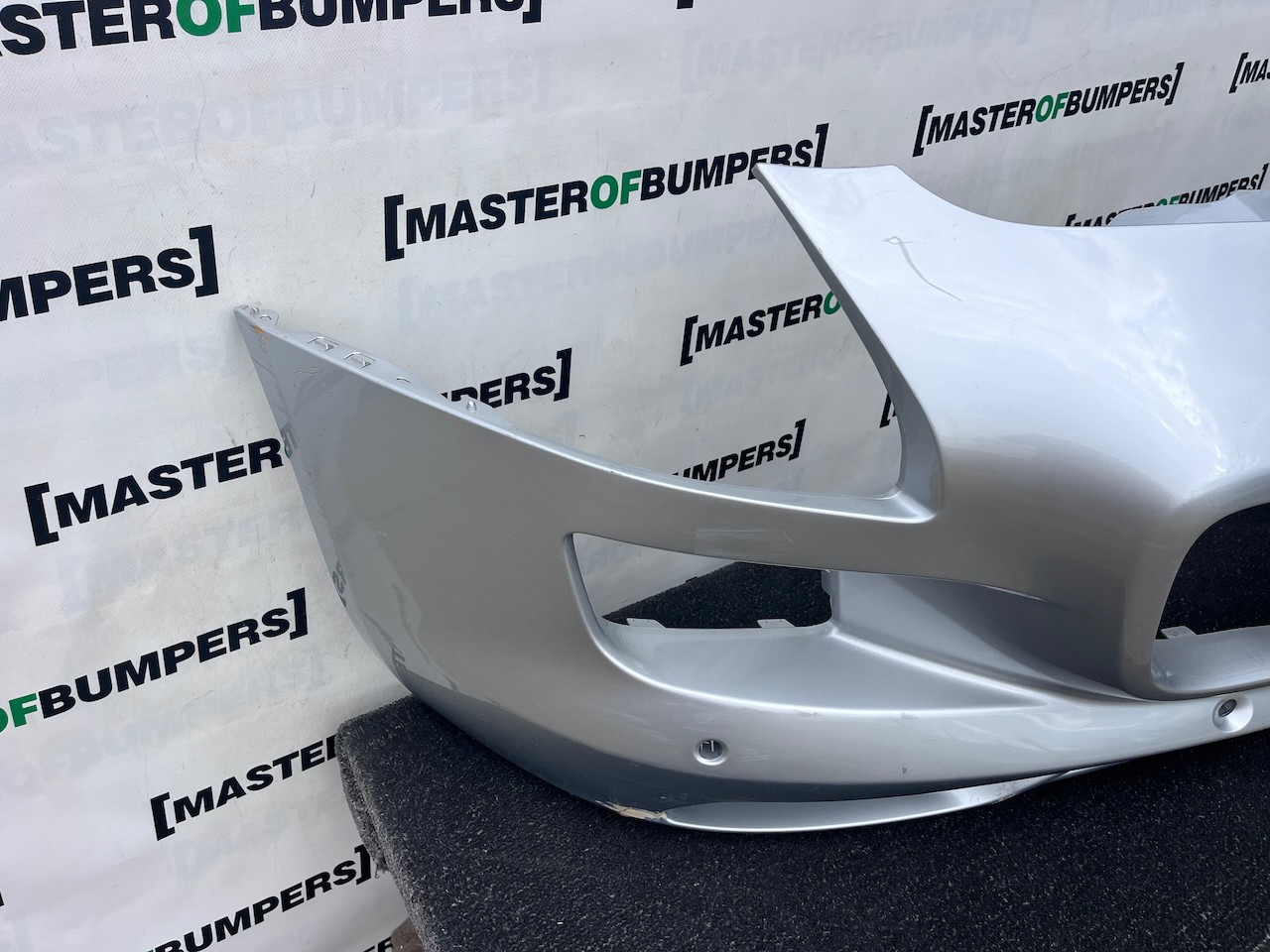 Mercedes Benz Sls Amg A197 2010-2014 Front Bumper Silver 4 Pdc Genuine [e478]