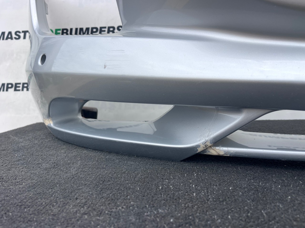 Mercedes Benz Sls Amg A197 2010-2014 Front Bumper Silver 4 Pdc Genuine [e478]