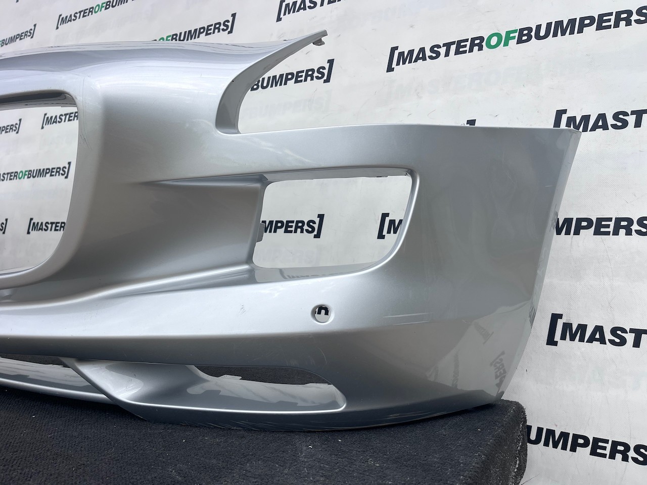 Mercedes Benz Sls Amg A197 2010-2014 Front Bumper Silver 4 Pdc Genuine [e478]