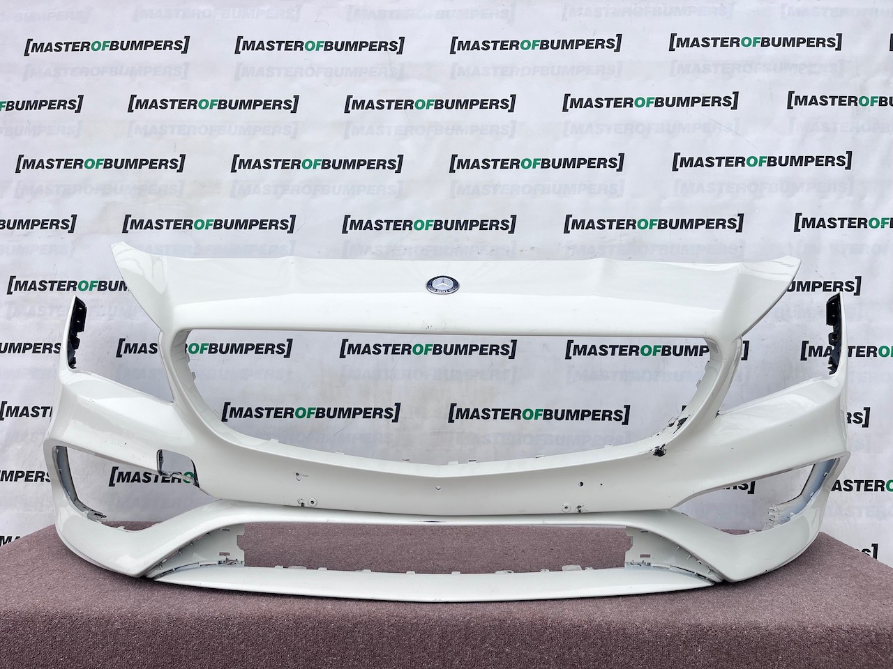 Mercedes Cla Class Amg Sport A117 2016-2019 Front Bumper 6 Pdc Genuine [e486]