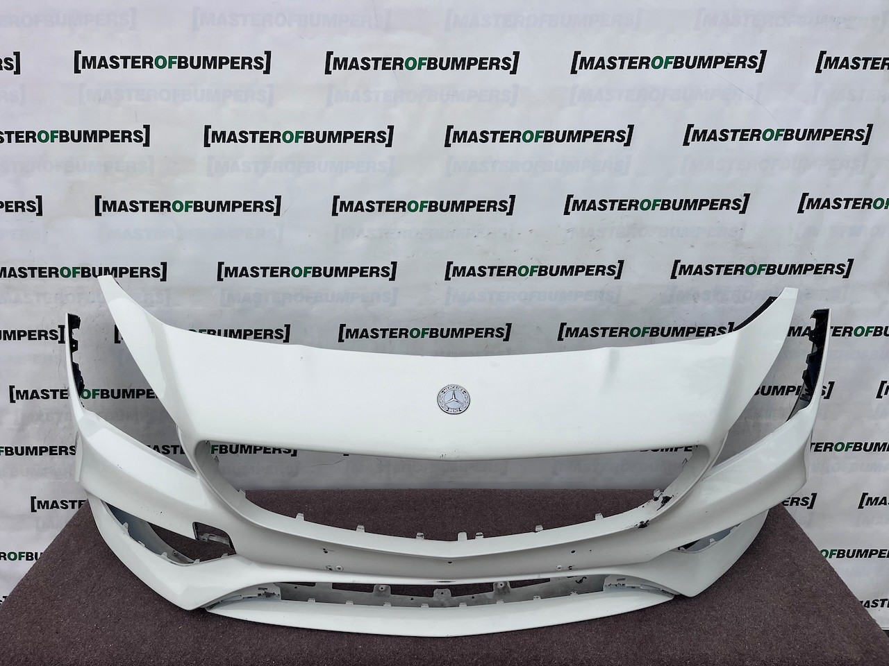 Mercedes Cla Class Amg Sport A117 2016-2019 Front Bumper 6 Pdc Genuine [e486]