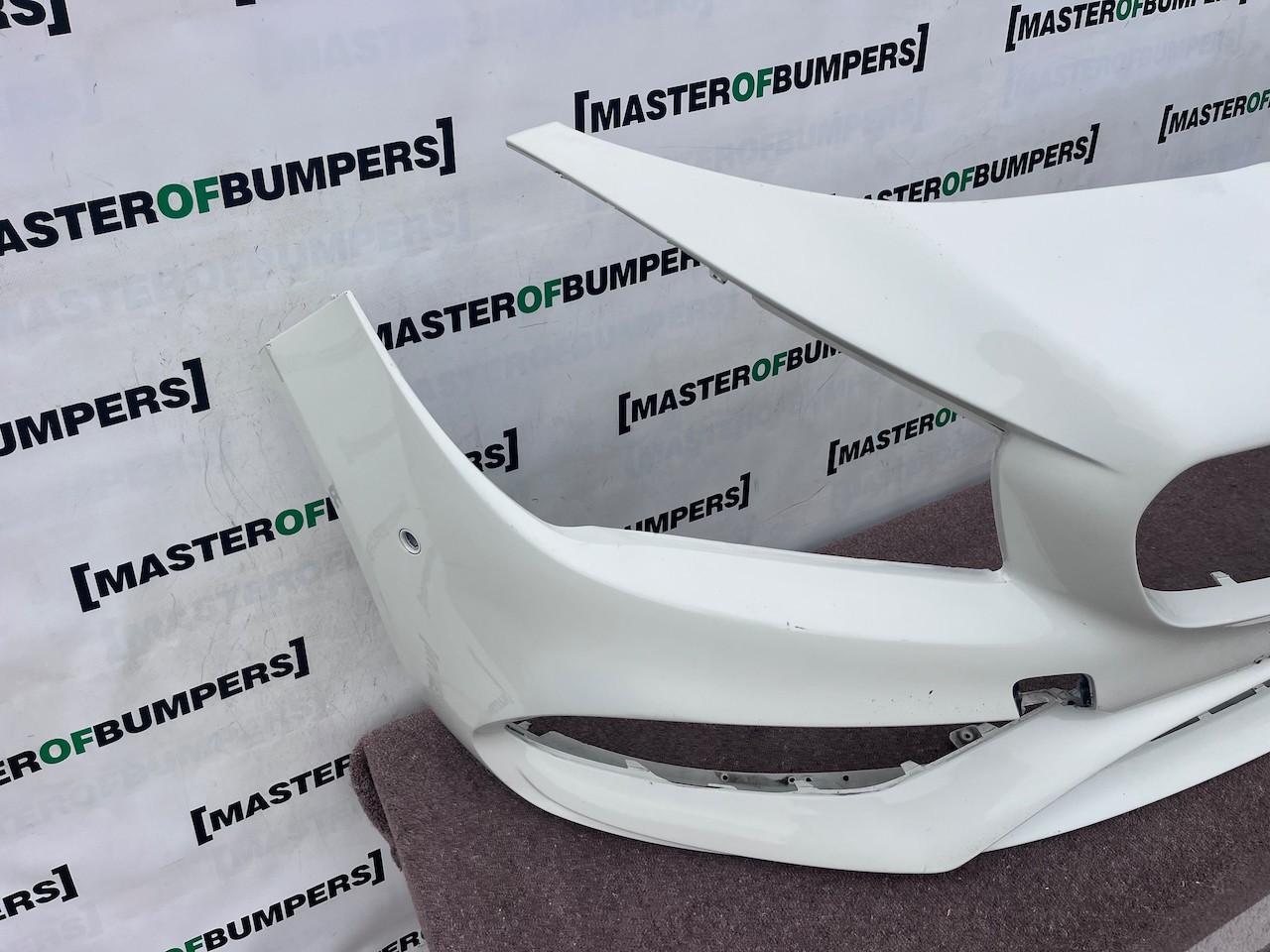 Mercedes Cla Class Amg Sport A117 2016-2019 Front Bumper 6 Pdc Genuine [e486]