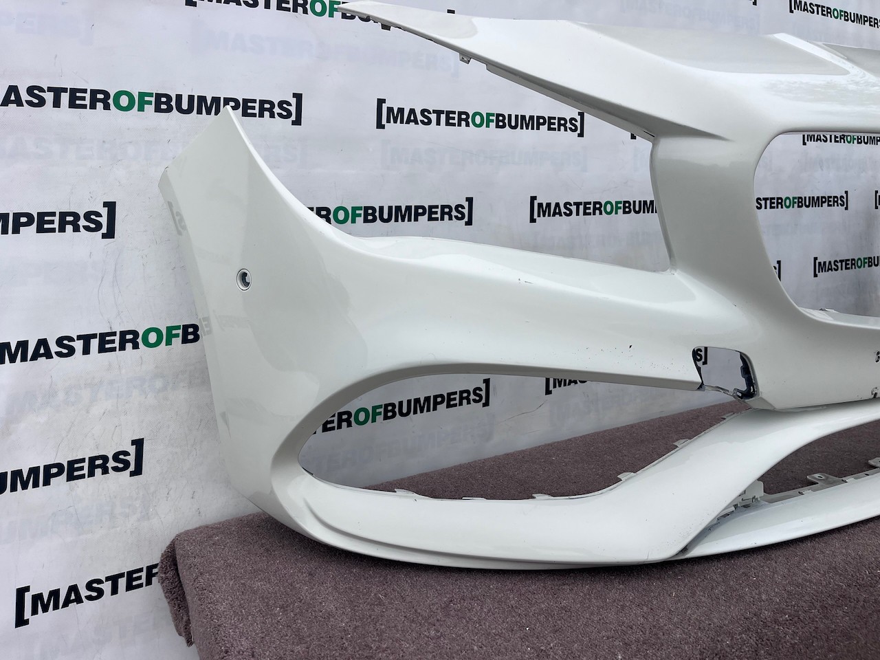 Mercedes Cla Class Amg Sport A117 2016-2019 Front Bumper 6 Pdc Genuine [e486]