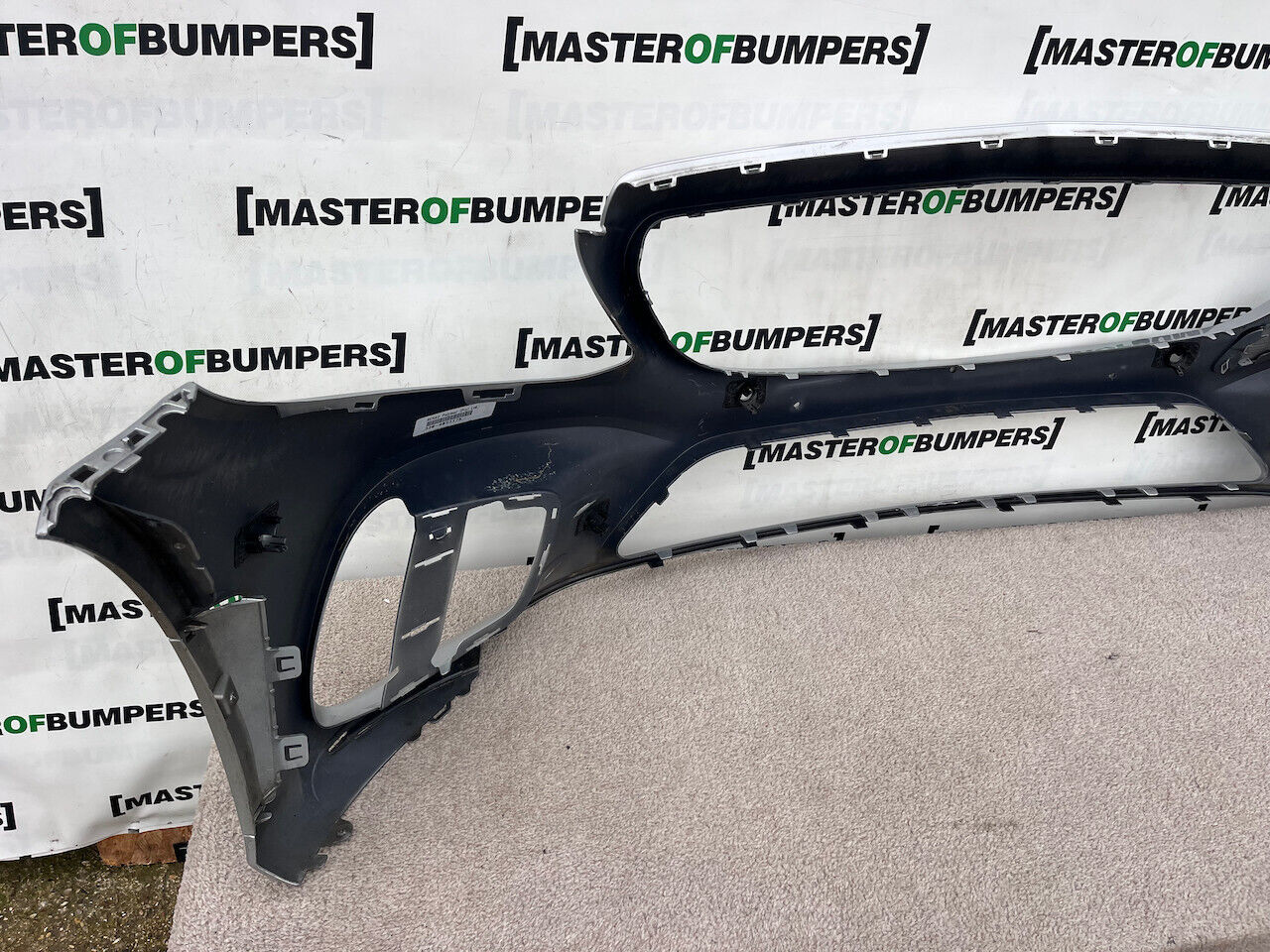 Mercedes C Class Amg Line A205 Lift 2019-2022 Front Bumper 6 Pdc Genuine [e172]