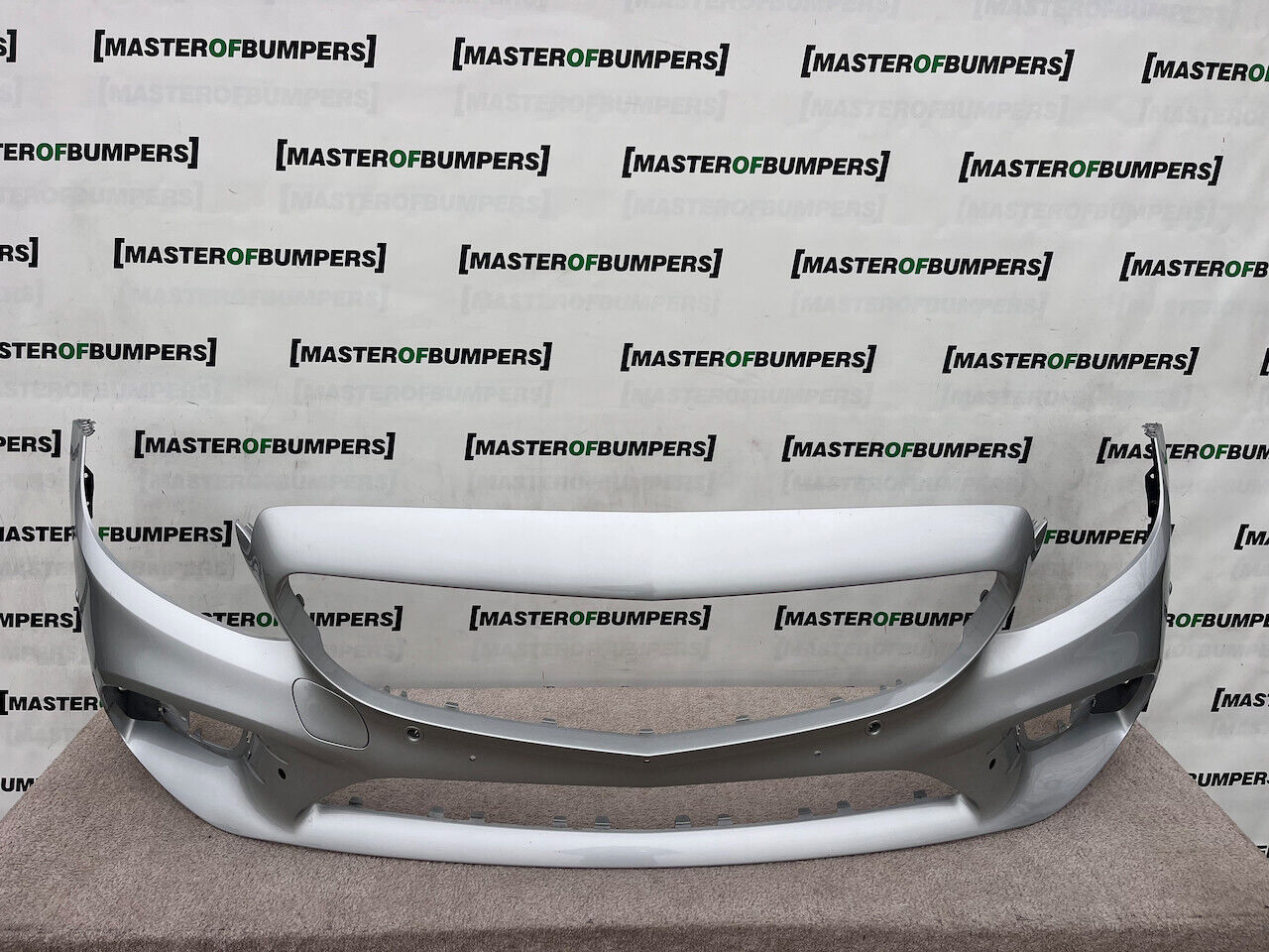 Mercedes C Class Amg Line A205 Lift 2019-2022 Front Bumper 6 Pdc Genuine [e172]