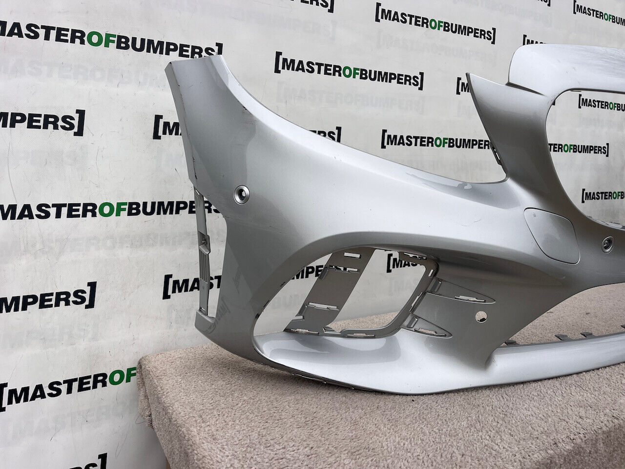 Mercedes C Class Amg Line A205 Lift 2019-2022 Front Bumper 6 Pdc Genuine [e172]