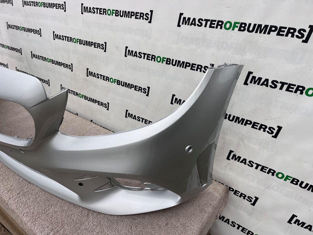 Mercedes C Class Amg Line A205 Lift 2019-2022 Front Bumper 6 Pdc Genuine [e172]