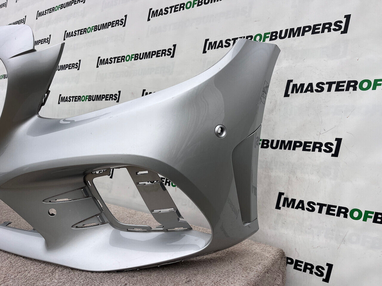 Mercedes C Class Amg Line A205 Lift 2019-2022 Front Bumper 6 Pdc Genuine [e172]