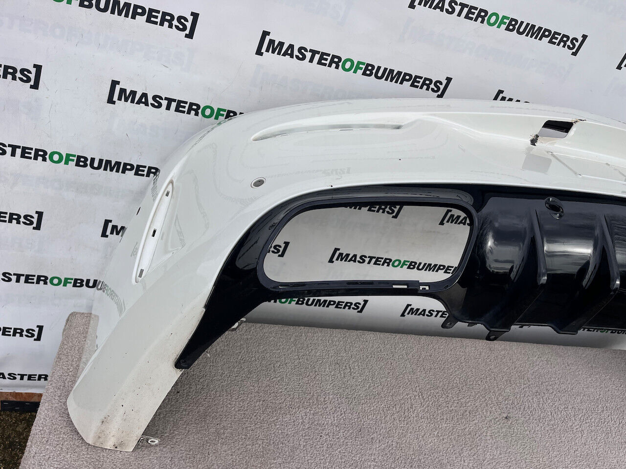 Mercedes C63 Amg Coupe Cabrio A205 2017-2023 Rear Bumper 6 Pdc Genuine [e187]
