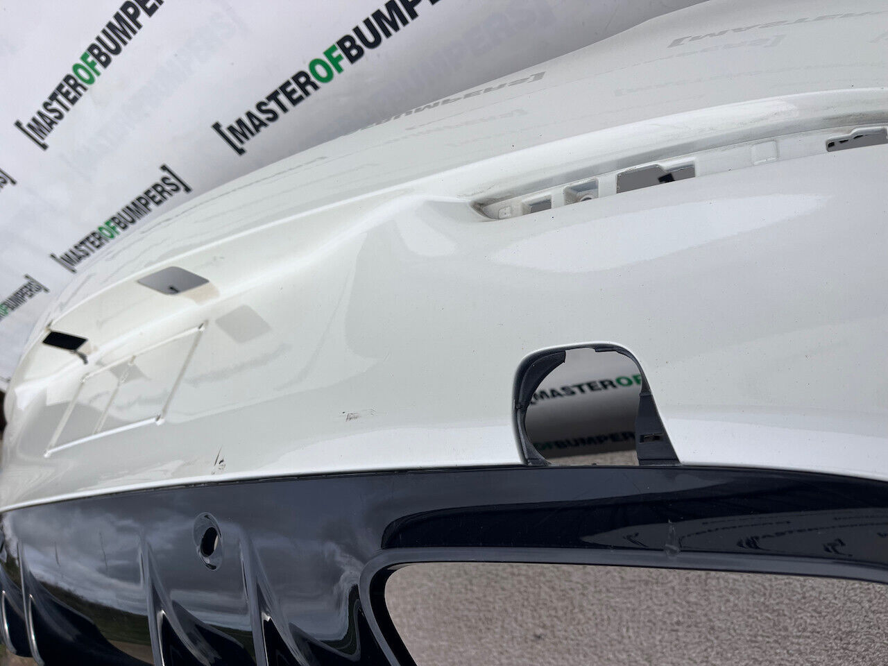 Mercedes C63 Amg Coupe Cabrio A205 2017-2023 Rear Bumper 6 Pdc Genuine [e187]
