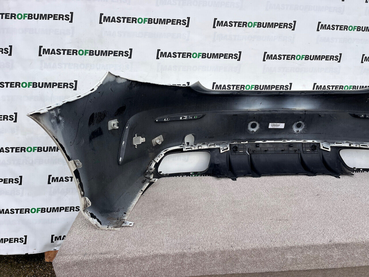 Mercedes C63 Amg Coupe Cabrio A205 2017-2023 Rear Bumper 6 Pdc Genuine [e187]