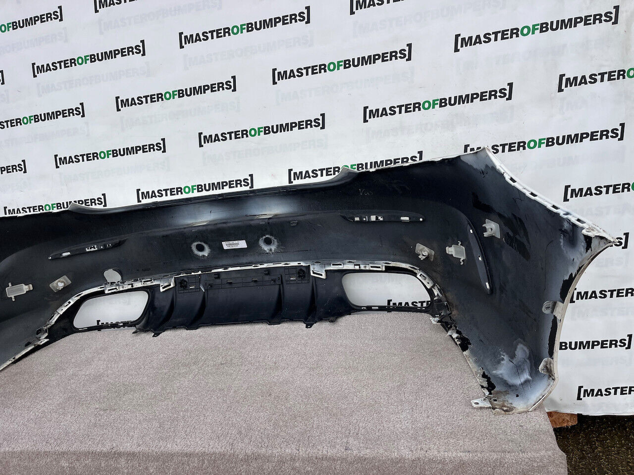 Mercedes C63 Amg Coupe Cabrio A205 2017-2023 Rear Bumper 6 Pdc Genuine [e187]