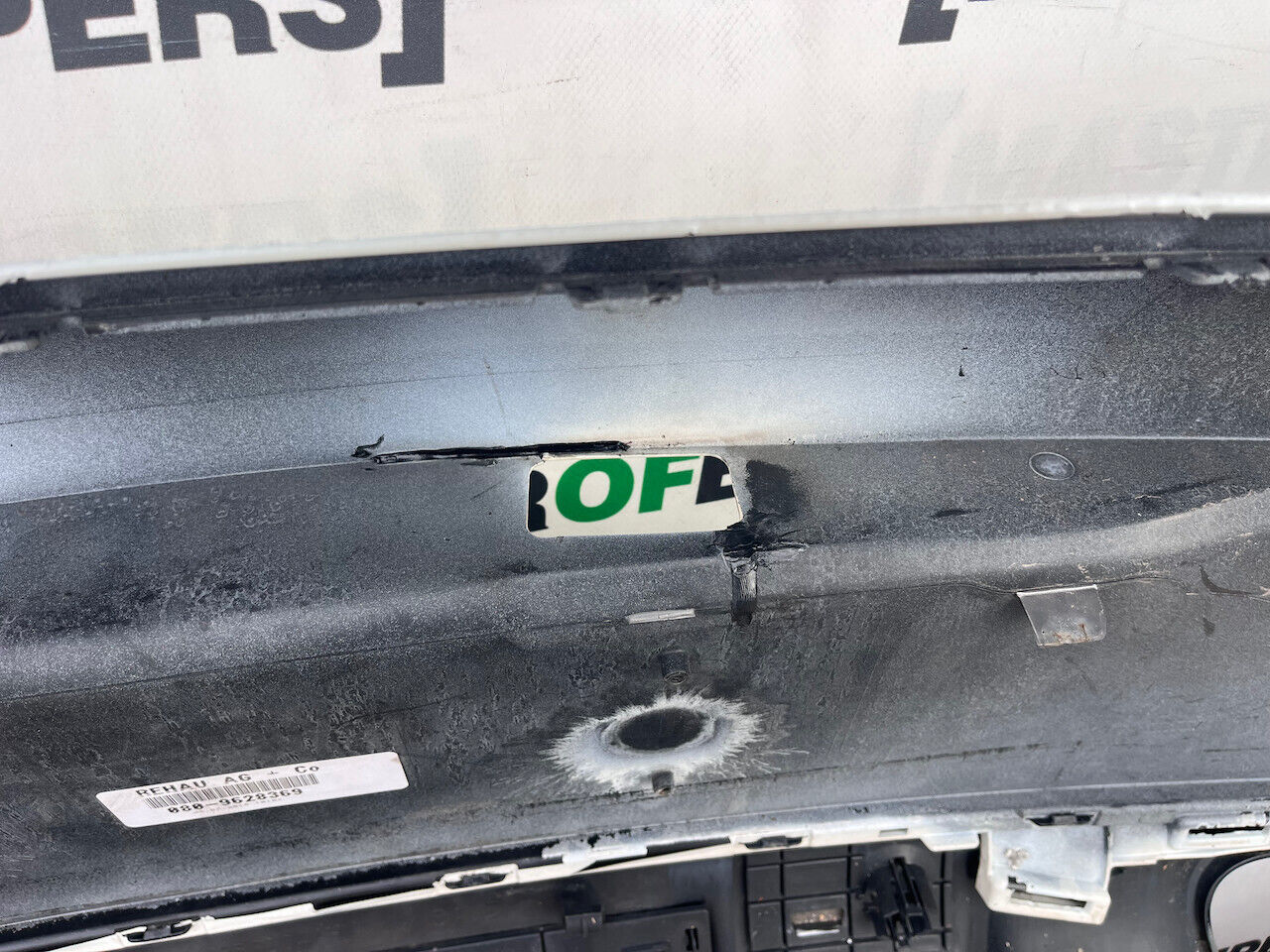 Mercedes C63 Amg Coupe Cabrio A205 2017-2023 Rear Bumper 6 Pdc Genuine [e187]