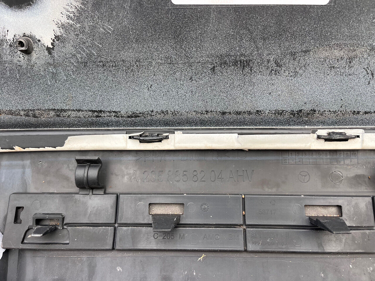 Mercedes C63 Amg Coupe Cabrio A205 2017-2023 Rear Bumper 6 Pdc Genuine [e187]