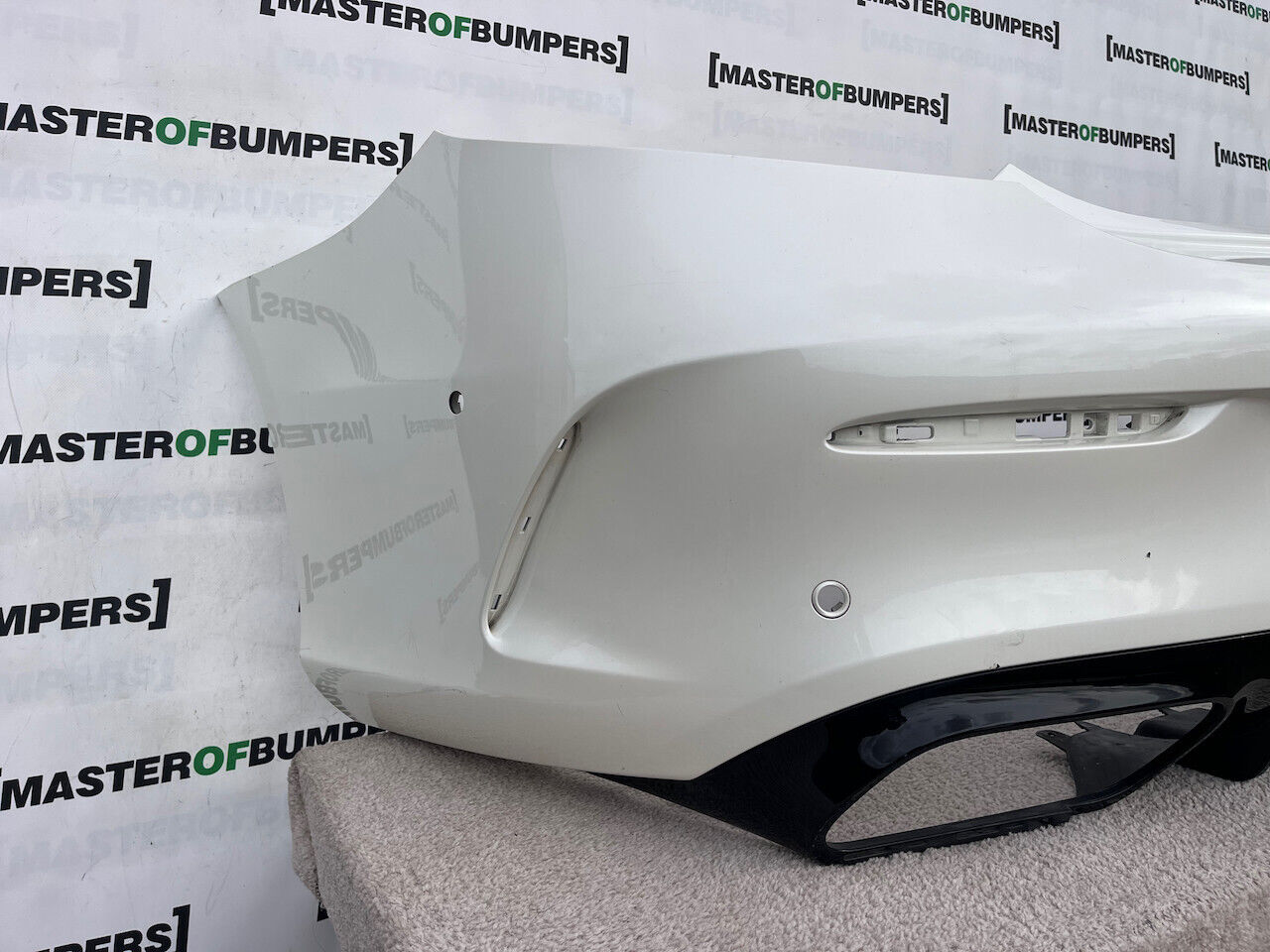 Mercedes C63 Amg Coupe Cabrio A205 2017-2023 Rear Bumper 6 Pdc Genuine [e187]