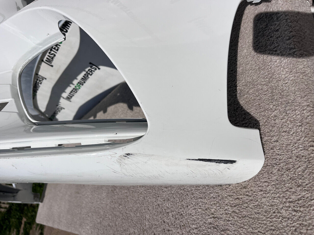 Mercedes A Class Amg A177 Hatchback 2019-2022 Front Bumper 6 Pdc Genuine [e194]