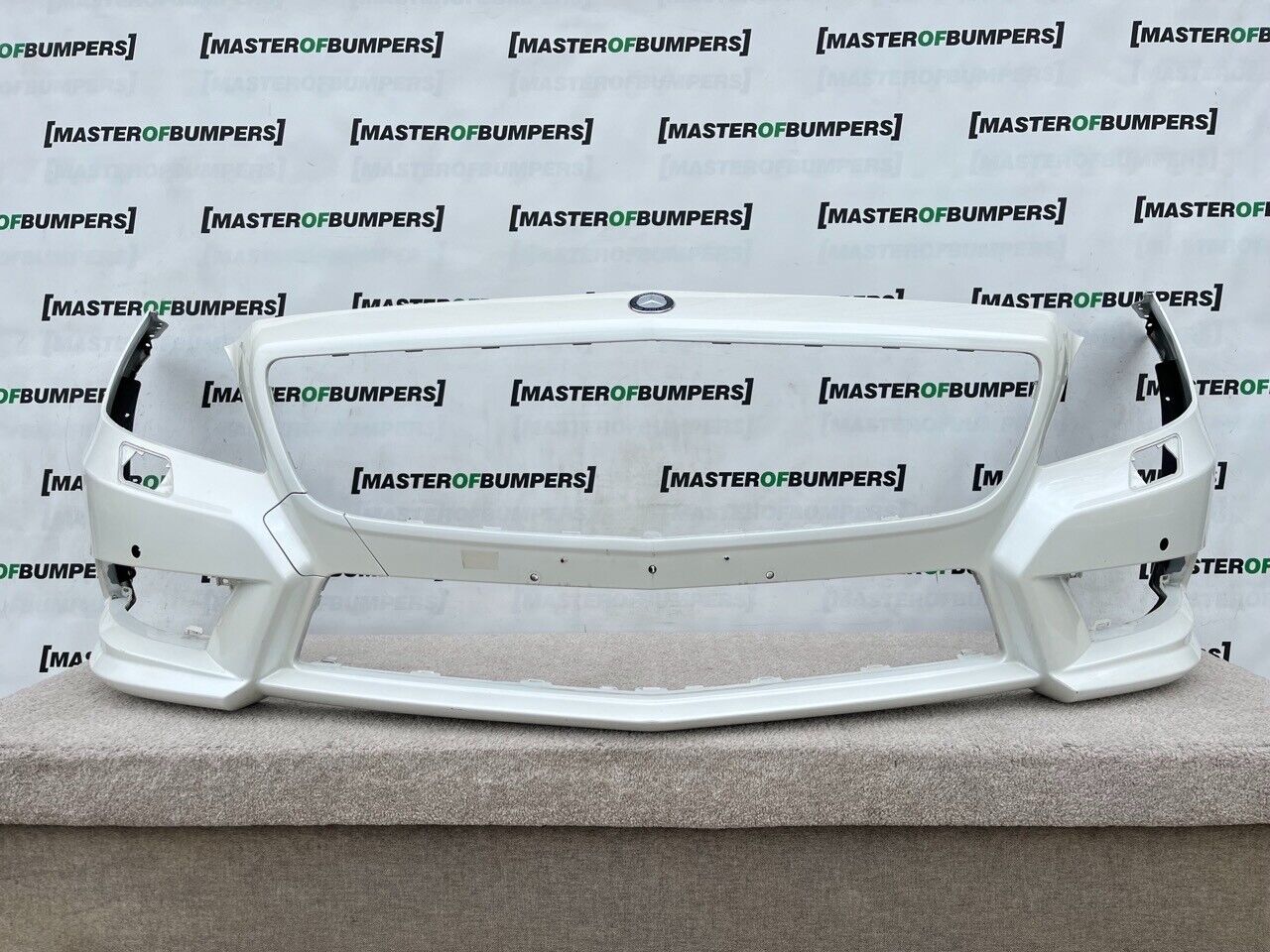 Mercedes Cls Amg Line A218 Pre-lift 2010-2014 Front Bumper 6 Pdc Genuine [e206]