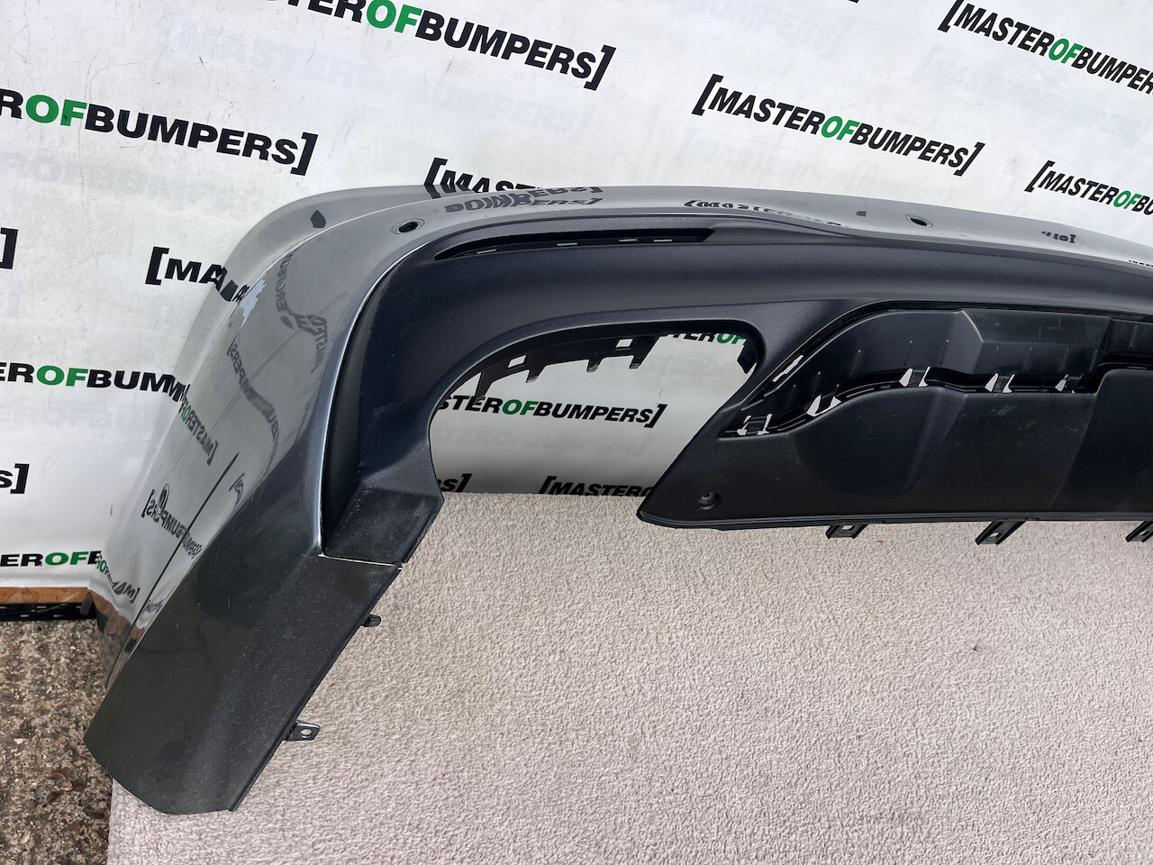 Mercedes Gle Amg Suv A166 2013-2018 Rear Bumper Grey 6 Pdc Genuine [e215]