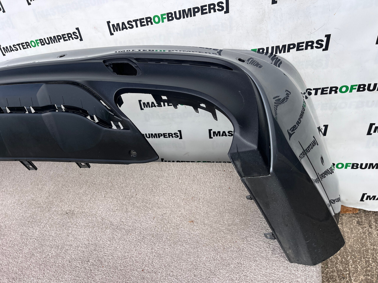 Mercedes Gle Amg Suv A166 2013-2018 Rear Bumper Grey 6 Pdc Genuine [e215]