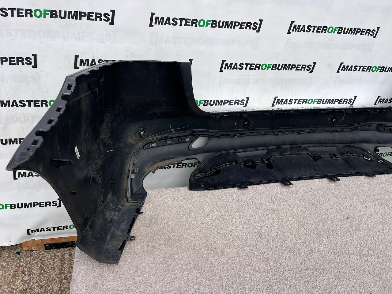 Mercedes Gle Amg Suv A166 2013-2018 Rear Bumper Grey 6 Pdc Genuine [e215]