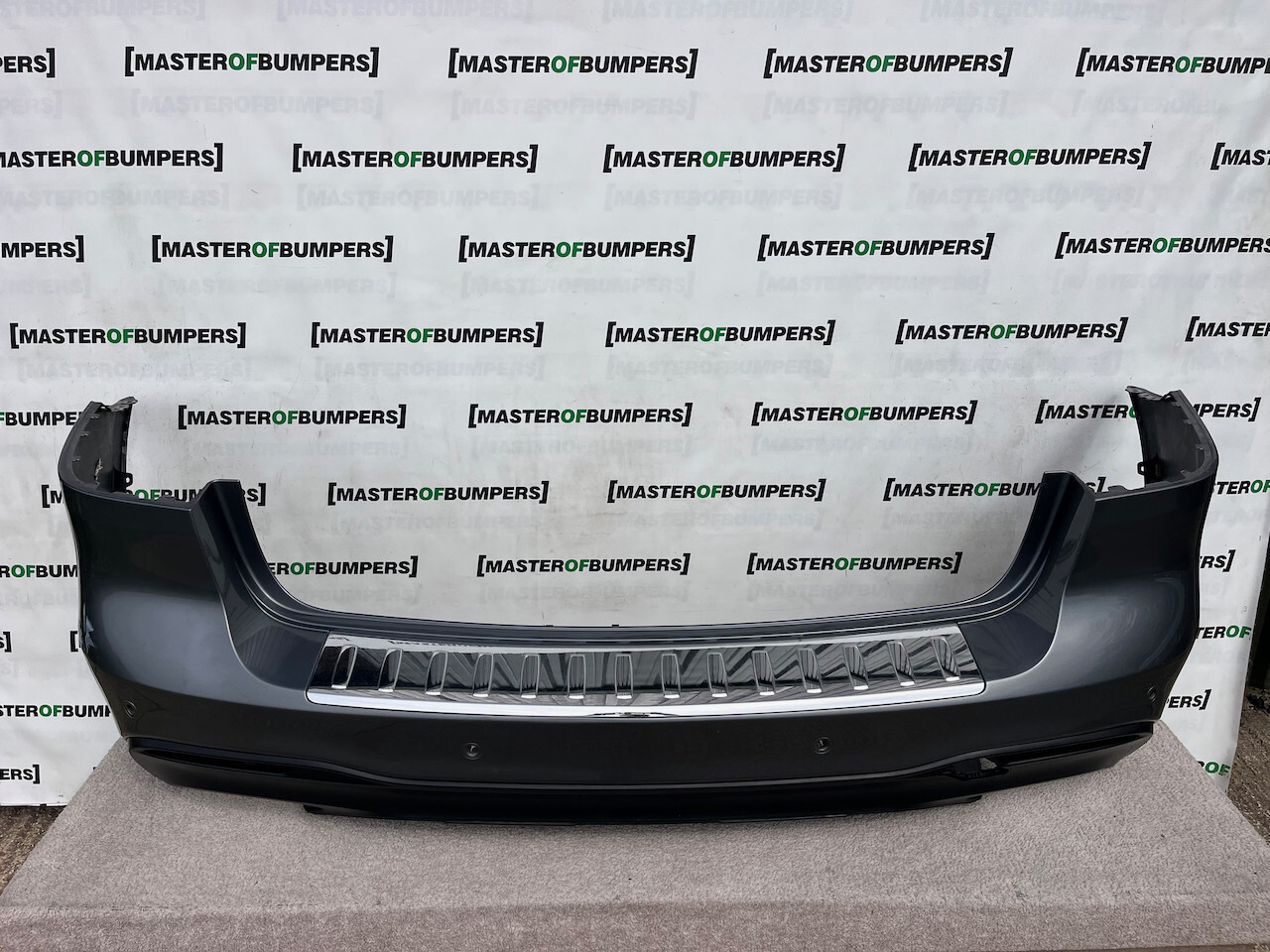 Mercedes Gle Amg Suv A166 2013-2018 Rear Bumper Grey 6 Pdc Genuine [e215]