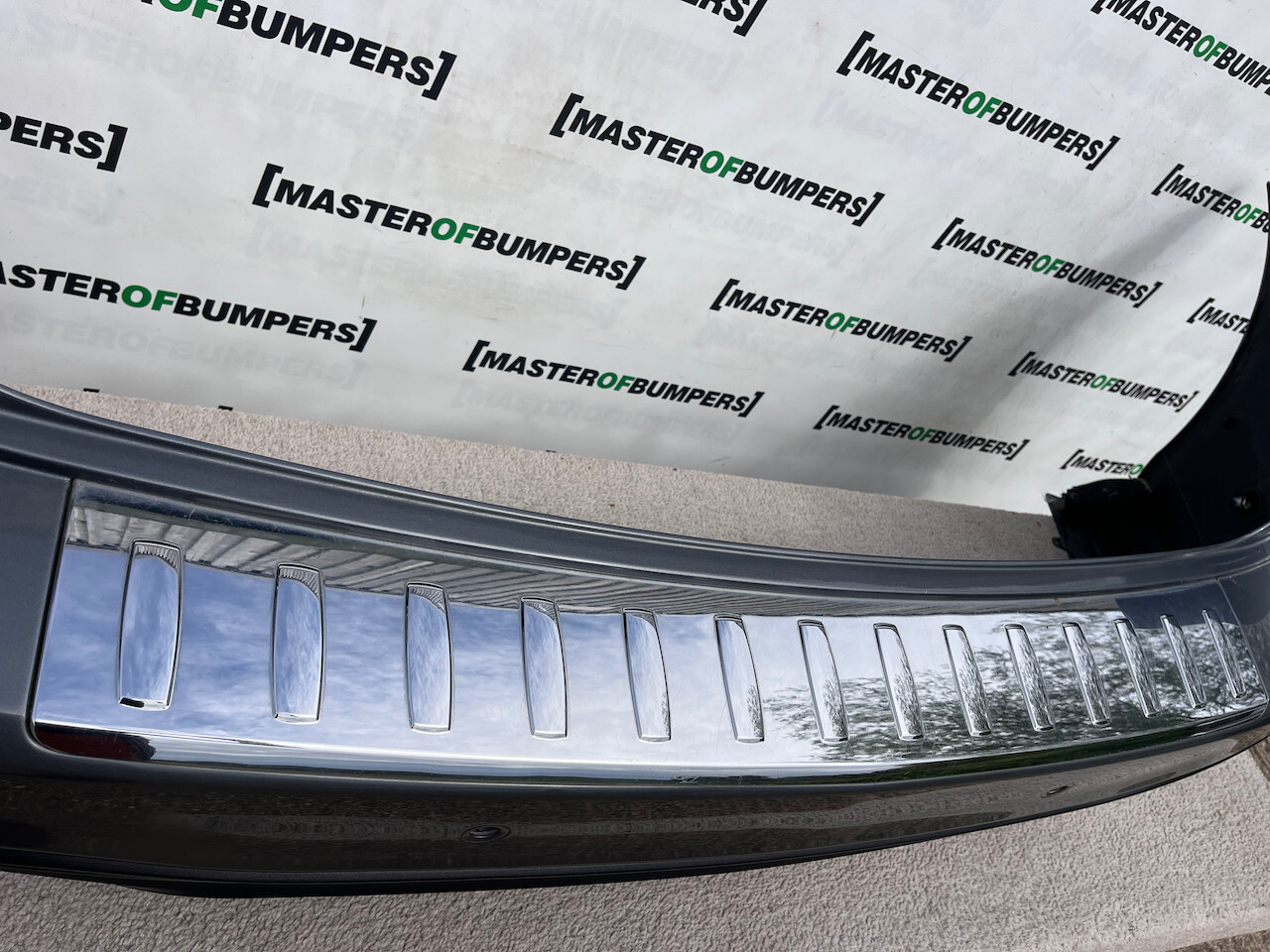 Mercedes Gle Amg Suv A166 2013-2018 Rear Bumper Grey 6 Pdc Genuine [e215]