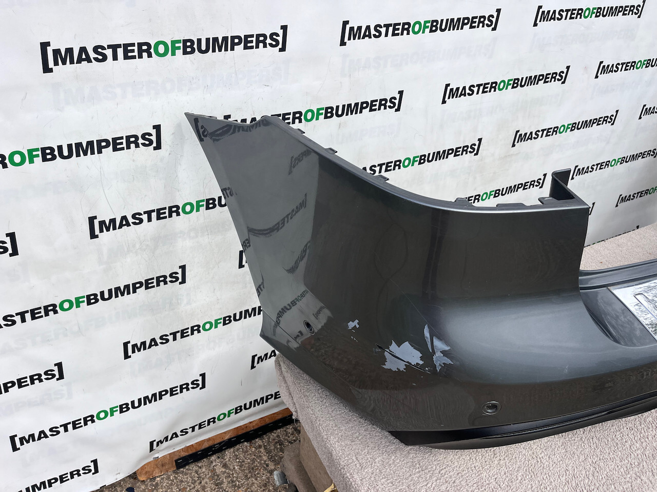 Mercedes Gle Amg Suv A166 2013-2018 Rear Bumper Grey 6 Pdc Genuine [e215]