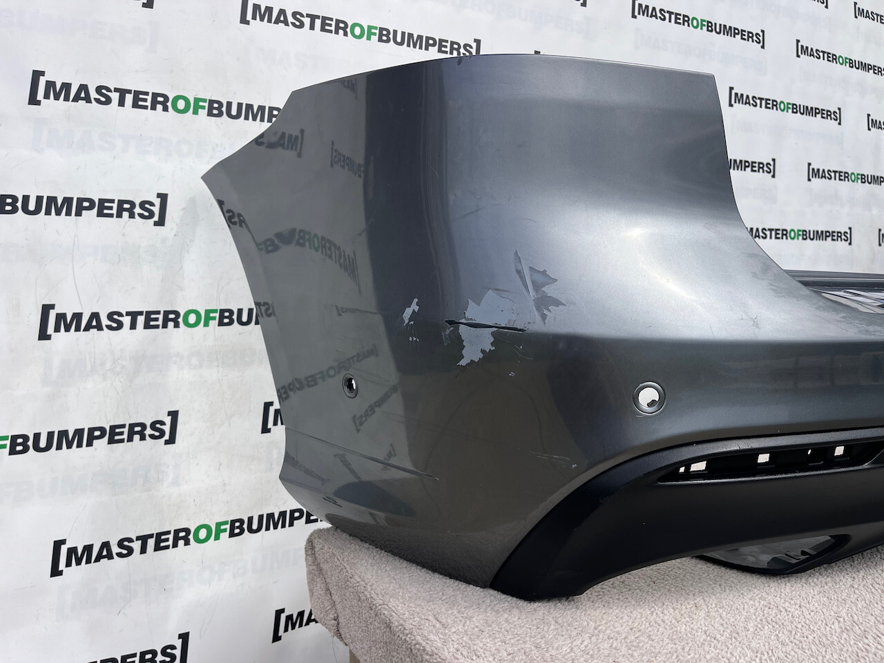 Mercedes Gle Amg Suv A166 2013-2018 Rear Bumper Grey 6 Pdc Genuine [e215]