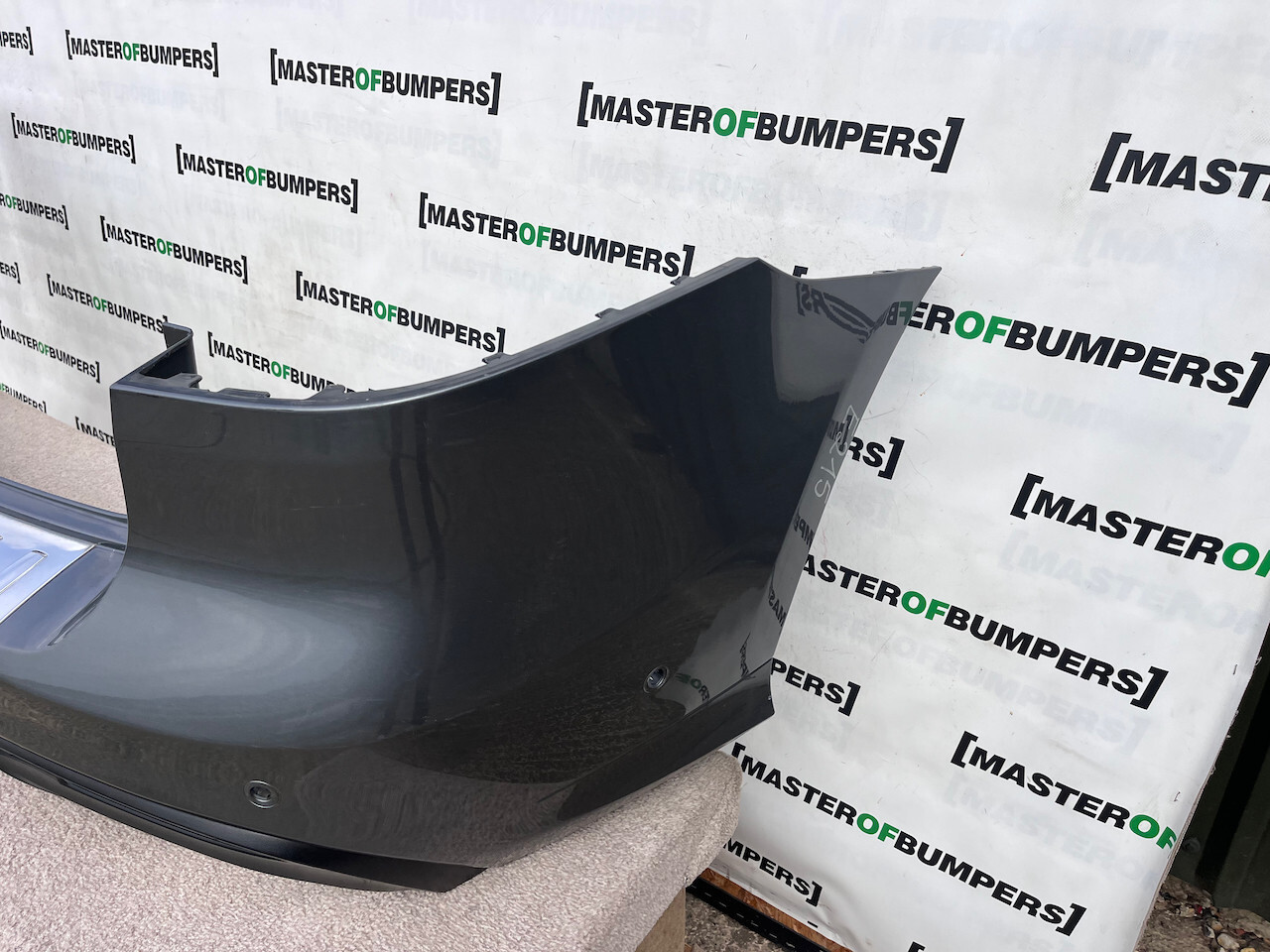 Mercedes Gle Amg Suv A166 2013-2018 Rear Bumper Grey 6 Pdc Genuine [e215]