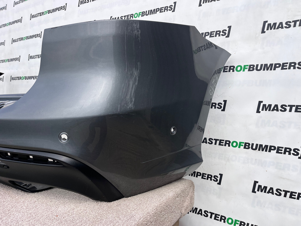 Mercedes Gle Amg Suv A166 2013-2018 Rear Bumper Grey 6 Pdc Genuine [e215]