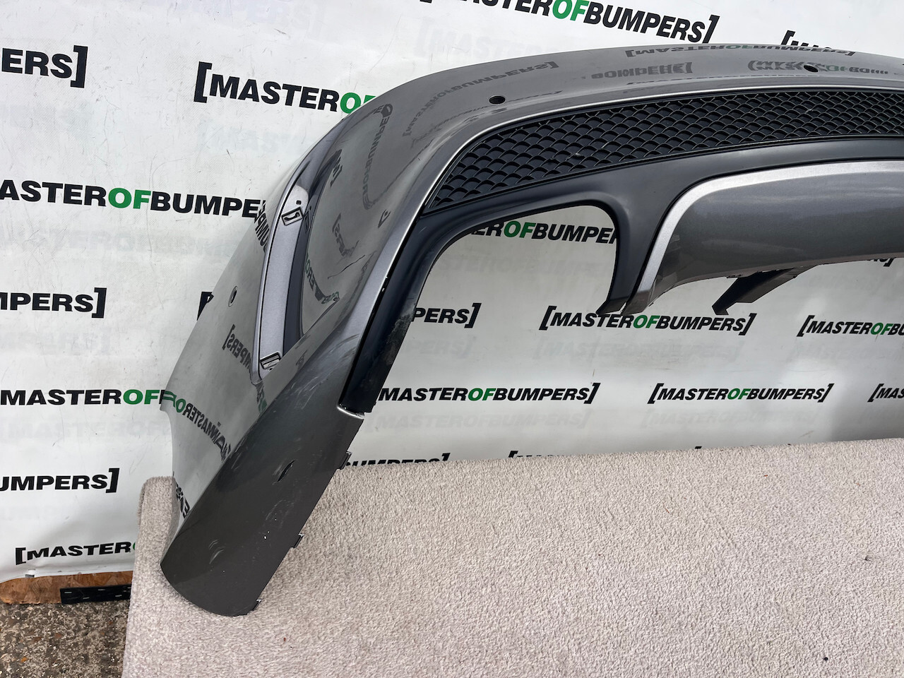 Mercedes Cla Amg Sport Saloon Shoting 2013-2018 Rear Bumper 6 Pdc Genuine [e209]