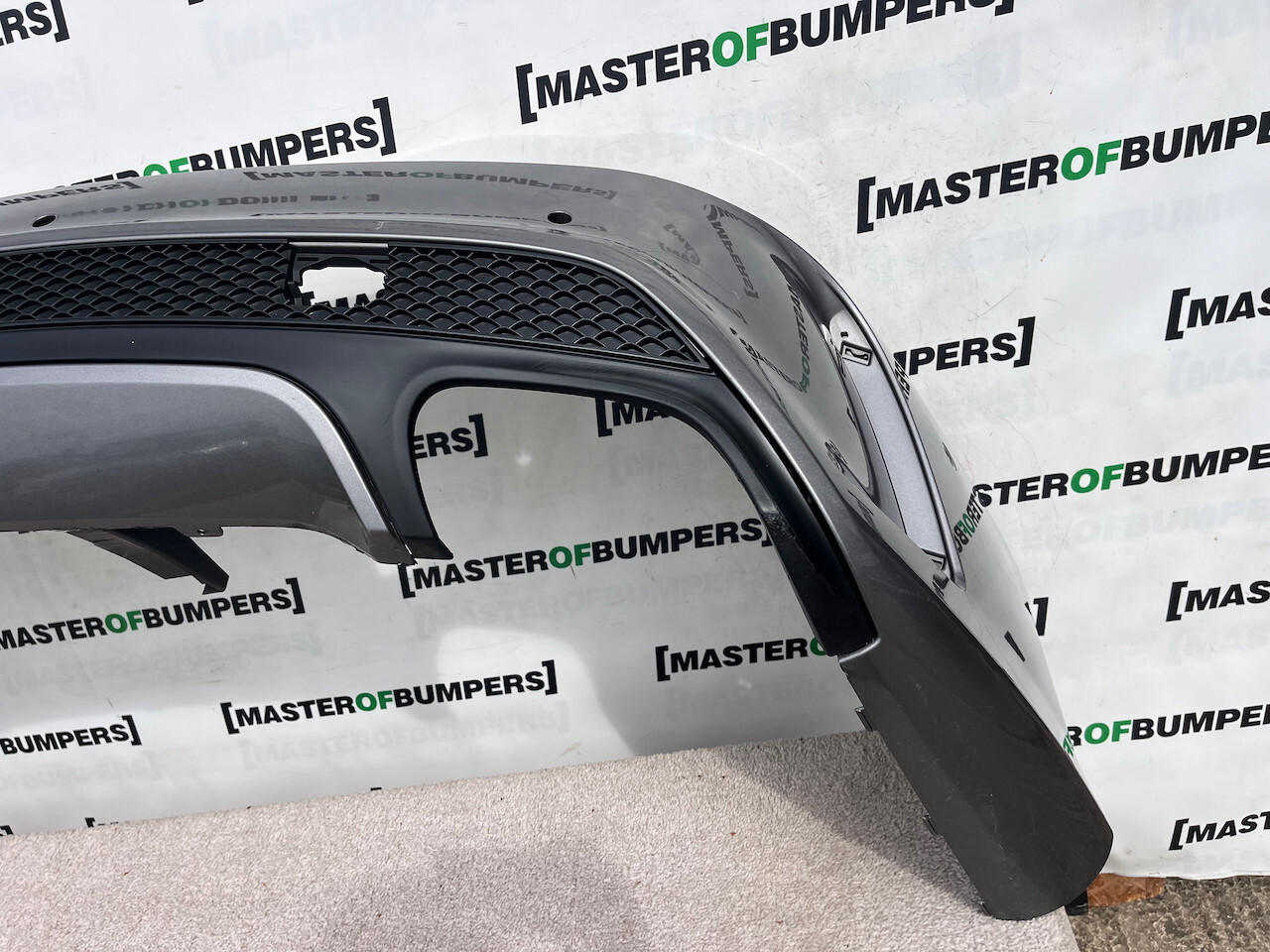 Mercedes Cla Amg Sport Saloon Shoting 2013-2018 Rear Bumper 6 Pdc Genuine [e209]