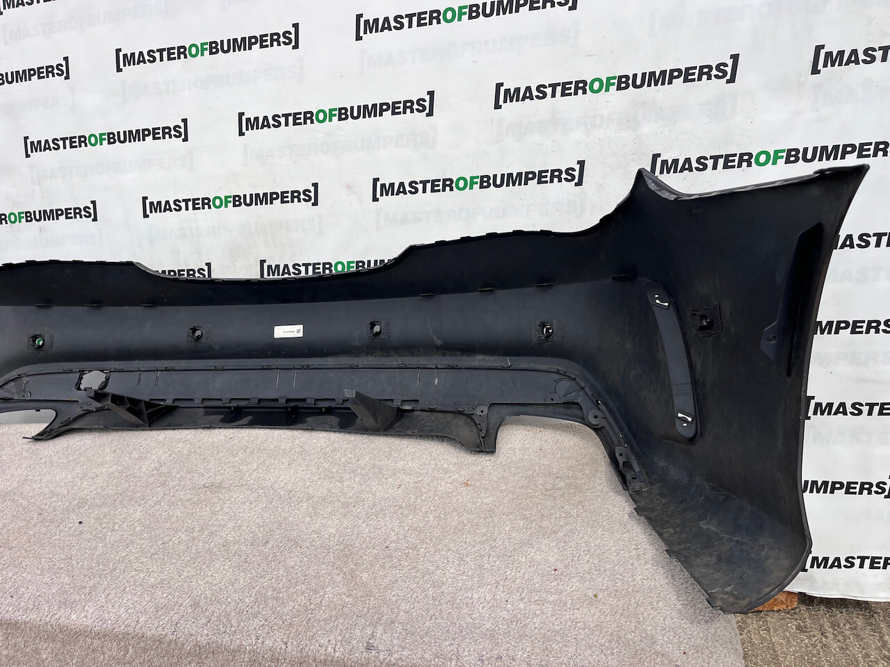 Mercedes Cla Amg Sport Saloon Shoting 2013-2018 Rear Bumper 6 Pdc Genuine [e209]