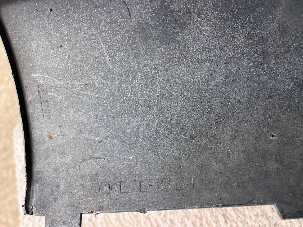 Mercedes Cla Amg Sport Saloon Shoting 2013-2018 Rear Bumper 6 Pdc Genuine [e209]