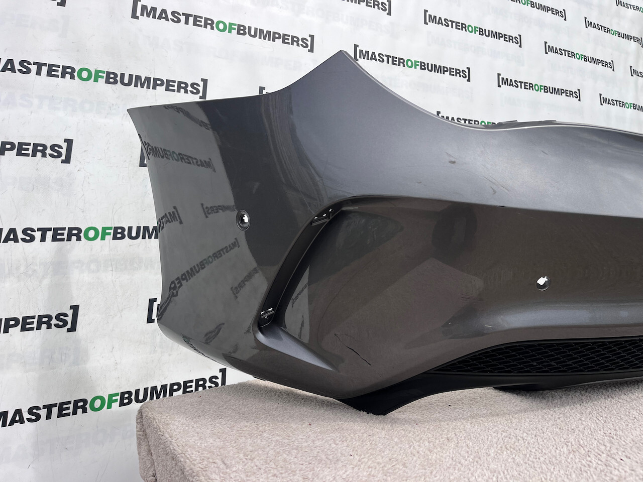 Mercedes Cla Amg Sport Saloon Shoting 2013-2018 Rear Bumper 6 Pdc Genuine [e209]