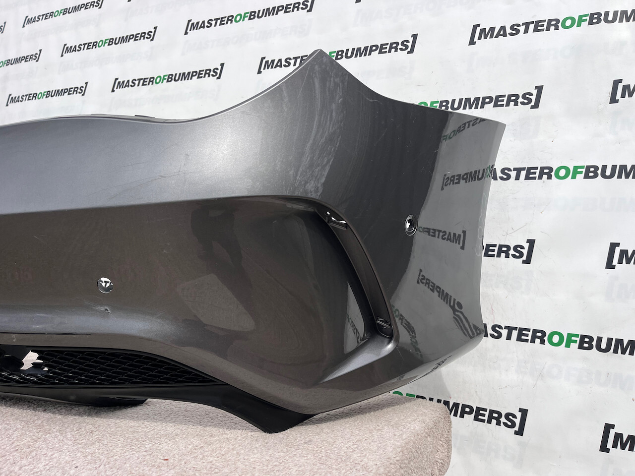 Mercedes Cla Amg Sport Saloon Shoting 2013-2018 Rear Bumper 6 Pdc Genuine [e209]