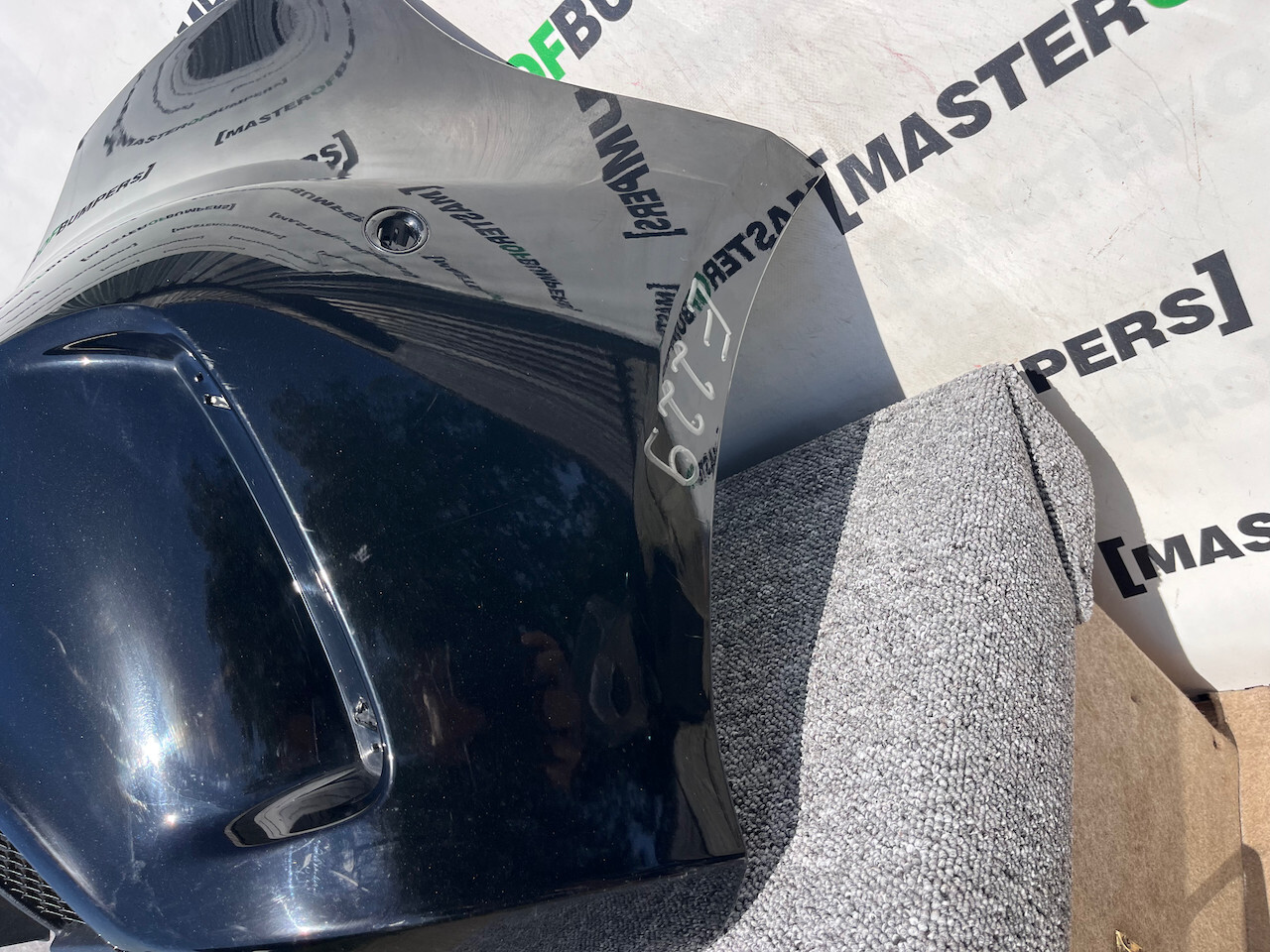 Mercedes A Class Amg Sport A176 Hatc 2012-2015 Rear Bumper 6 Pdc Genuine [e229]