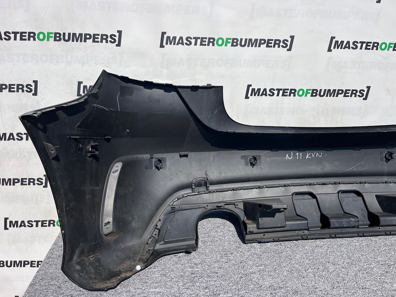 Mercedes A Class Amg Sport A176 Hatc 2012-2015 Rear Bumper 6 Pdc Genuine [e229]