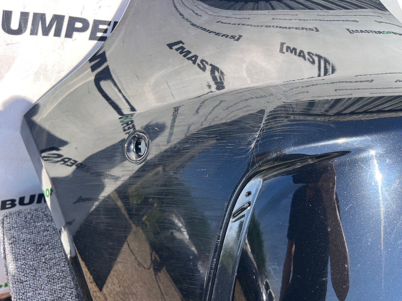 Mercedes A Class Amg Sport A176 Hatc 2012-2015 Rear Bumper 6 Pdc Genuine [e229]