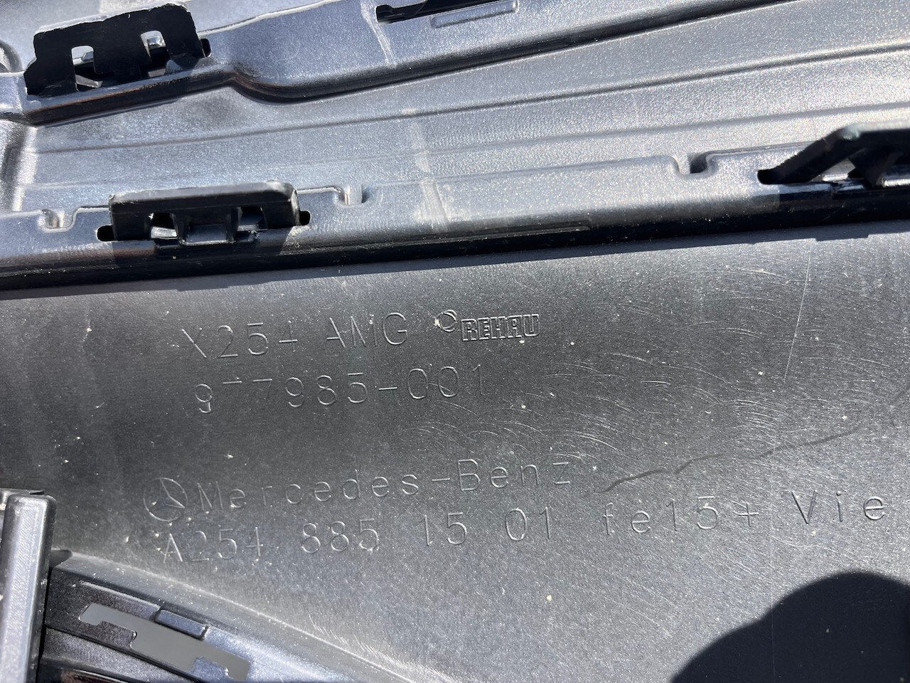 Mercedes Glc Amg Sport X254 A254 2024-on Front Bumper 6 Pdc Genuine [e240]