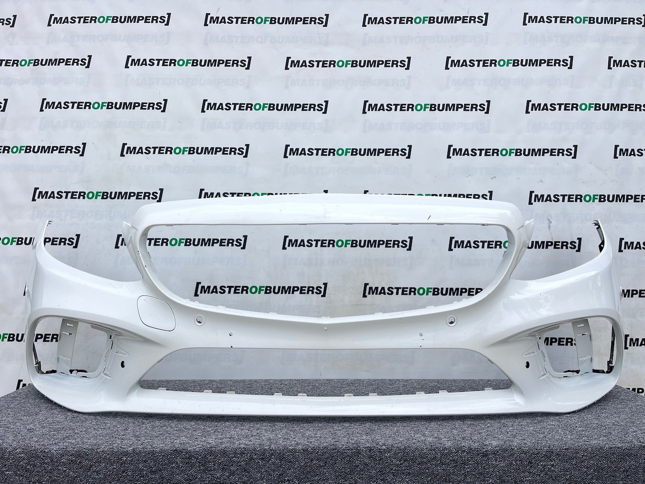 Mercedes C Class Amg Line A205 Lift 2019-2022 Front Bumper 6 Pdc Genuine [e256]