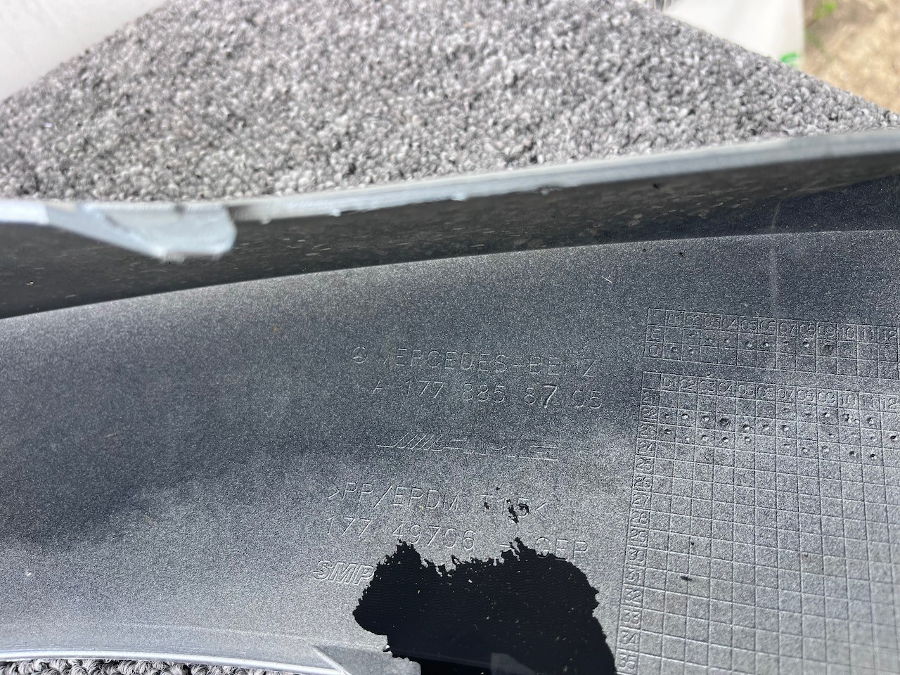 Mercedes A Class Amg Line A177 Lift 2023-2025 Front Bumper 6 Pdc Genuine [e258]