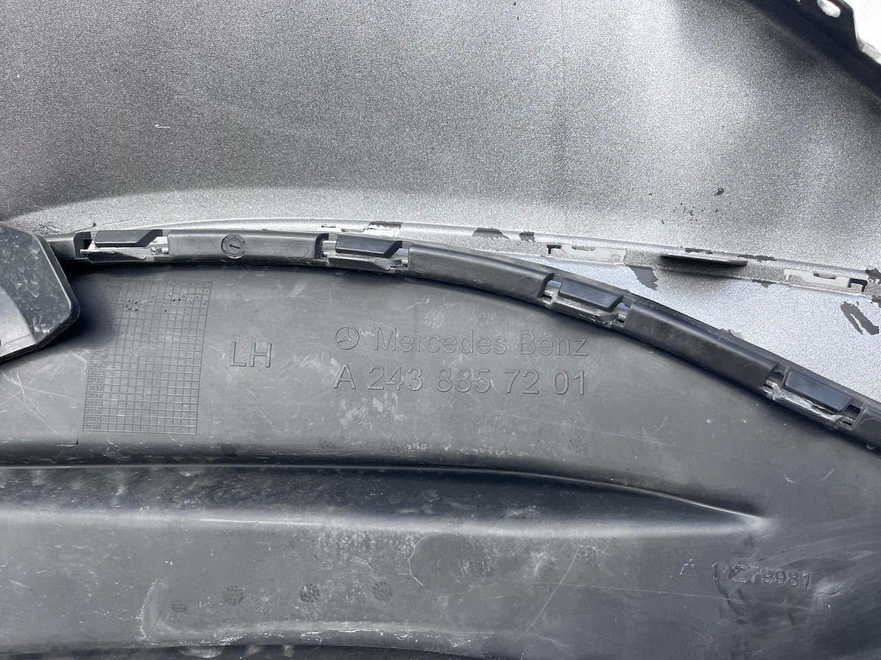 Mercedes Eqb Amg Sport A243 Electric Suv 2023-on Front Bumper Genuine [e132]