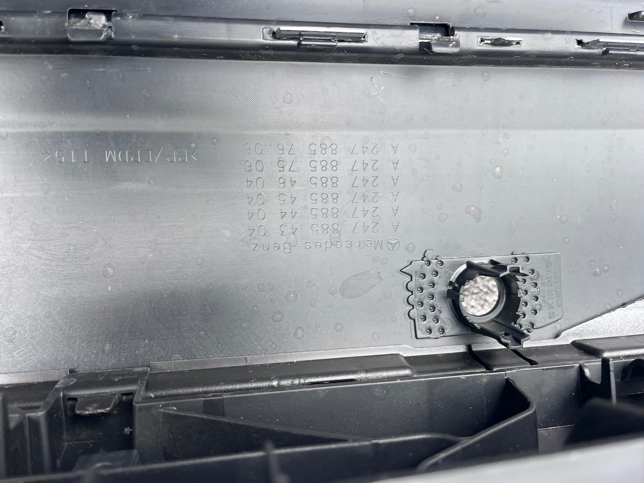 Mercedes Gla Amg Sport A247 Mk2 2020-2024 Rear Bumper 6 Pdc Genuine [e287]