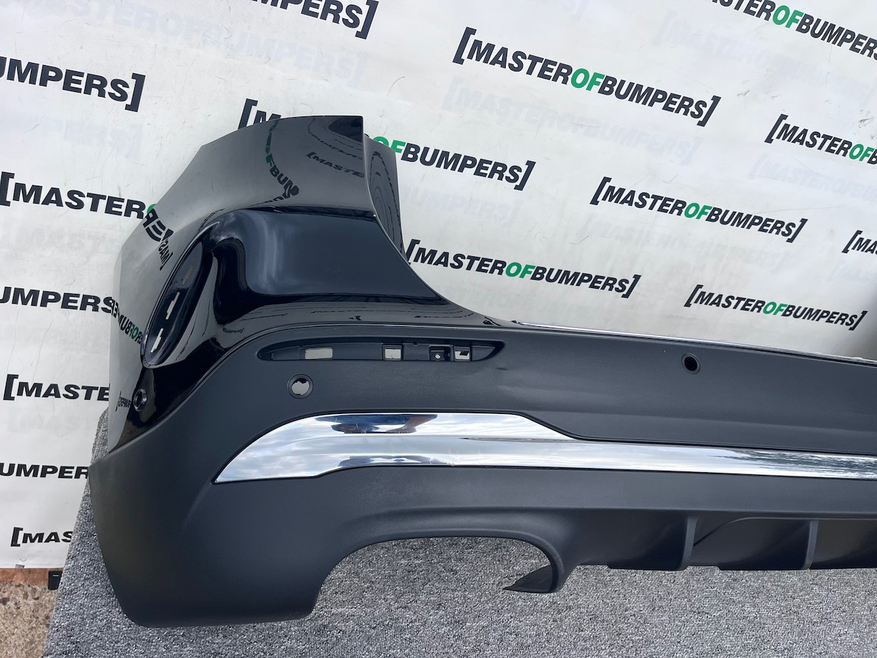 Mercedes Gla Amg Sport A247 Mk2 2020-2024 Rear Bumper 6 Pdc Genuine [e287]